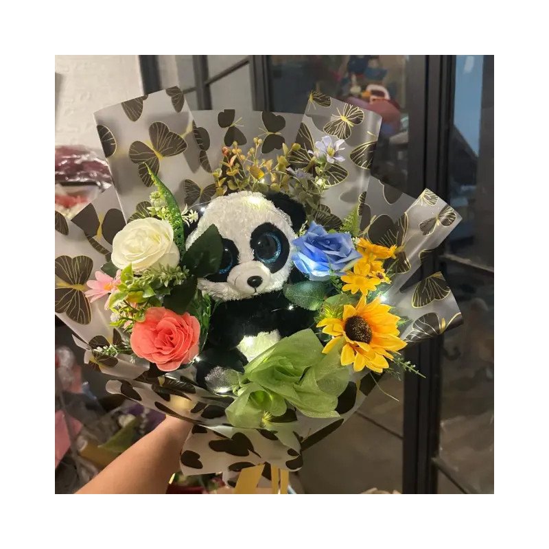 Panda Plush Bouquet Gift - 1 