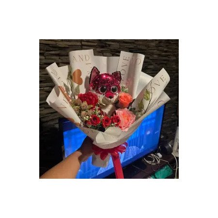  Cute Plush Doll Bouquet 25 cm Last Chance Deals - Foto 1