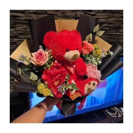 Elegant Teddy Bear Bouquet - 2 