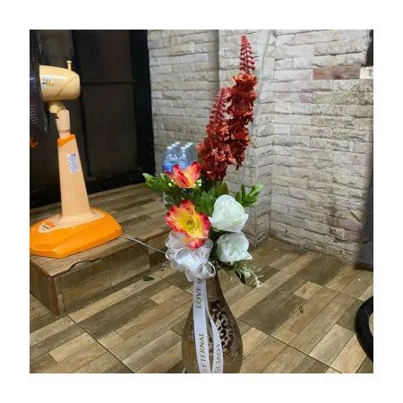 Artificial Flowers in Vase - 2 