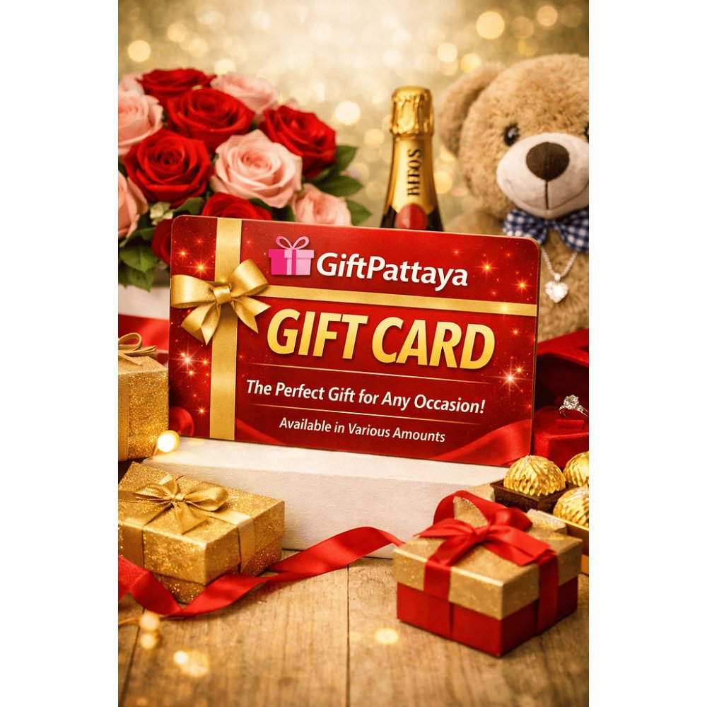 Carta regalo GiftPattaya di lusso rosso oro