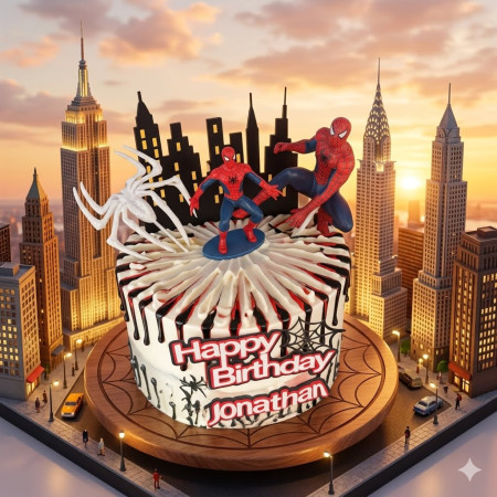 Spiderman Cake | Leckere Kuchen für Kinder