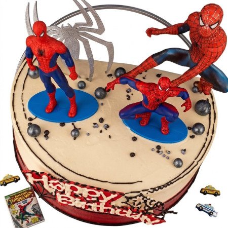 Επιλέξιμο Τοπ Κέικ | Στυλ Κόμικς Δράσης Spiderman
