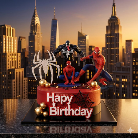 Spiderman Cake | Leckere Kuchen für Kinder