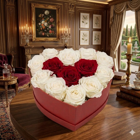 ROSE IN BOX 03 - 5 ROSE IN BOX 03: Elegante Rosen-Geschenkbox | Jetzt einkaufenEntdecken Sie die Eleganz von ROSE IN BOX 03. Per