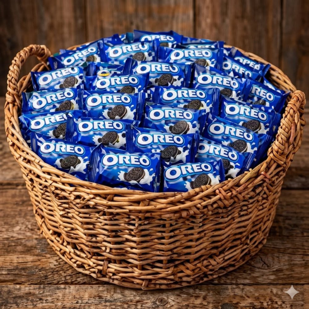 Oreo Cookie Set | Original Celebration Basket - 140 Packs - Chocolate delivery in Pattaya view 2