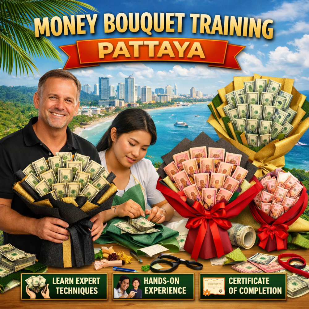 Luxury money bouquets craft training