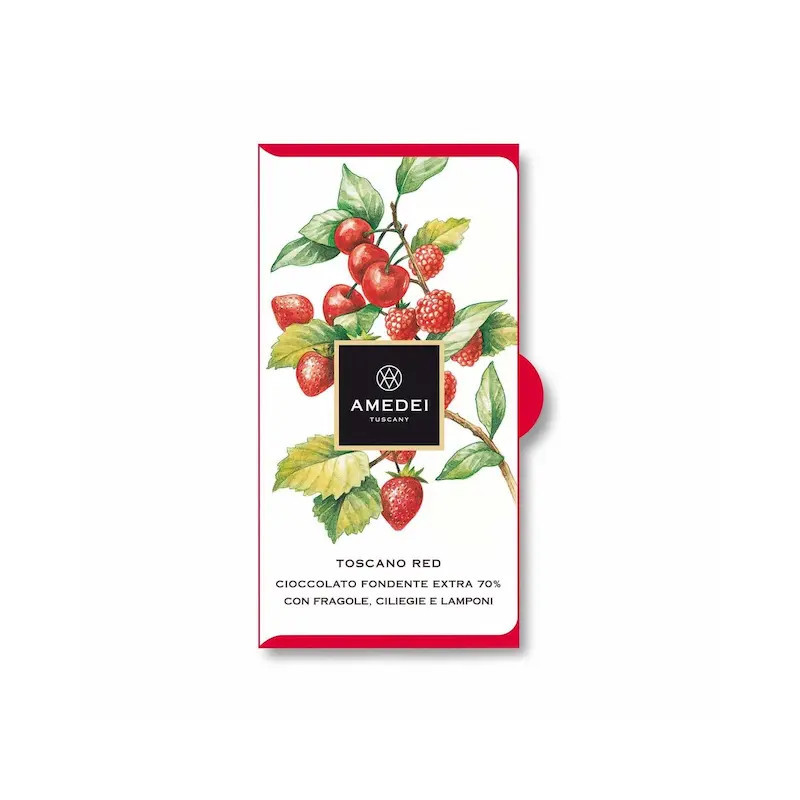 AMEDI TOSCANO RED CHOCOLATE 50G. - 1 