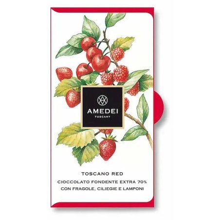 Amedei Toscano Red Dark Chocolate Bar - 50g
