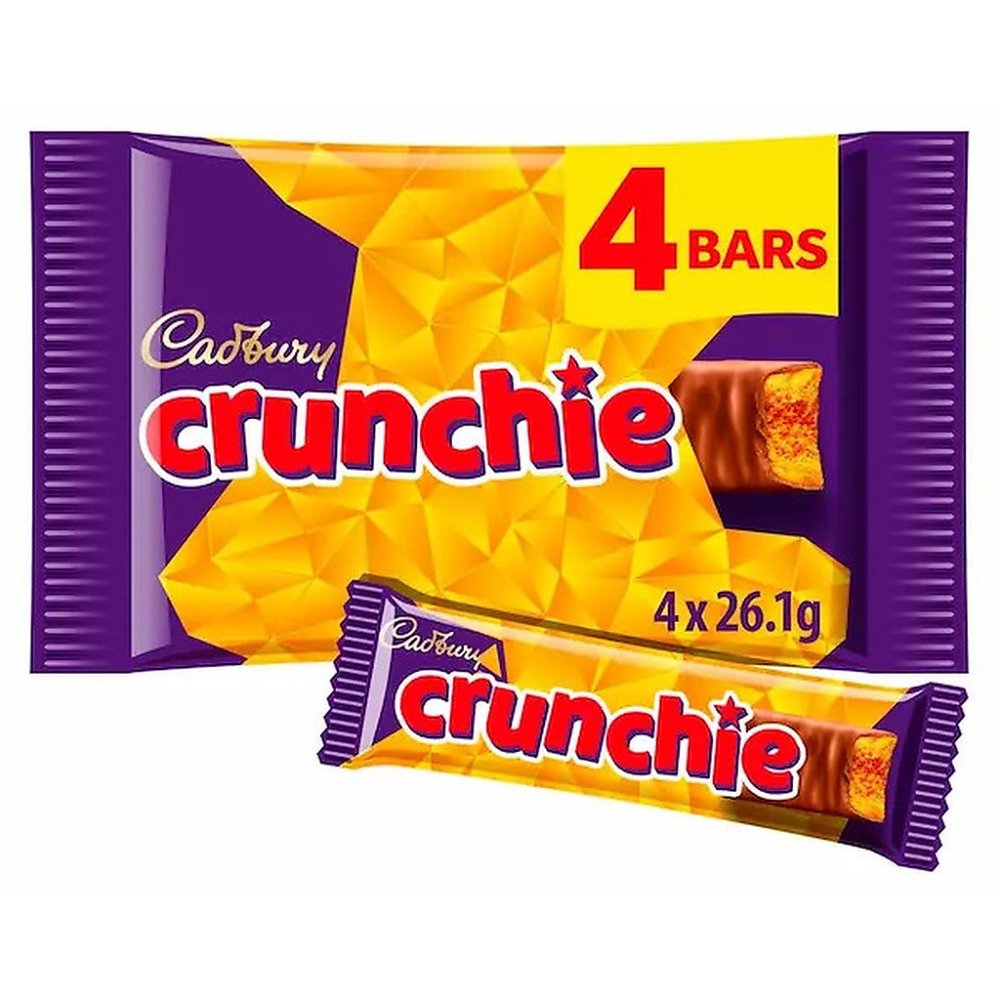 Cadbury Crunchie barrette cioccolato multipack