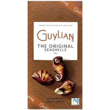 Boîte de pralines en chocolat belge Guylian seashells box