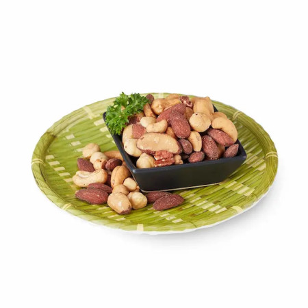  Heritage Deluxe Roasted Salted Mixed Nuts Gourmet Gift Basket Delivery Pattaya | Custom Snack Hampers Thailand - Foto 1