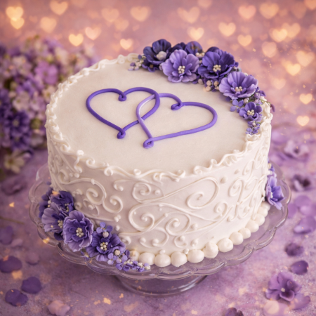 CAKE  SIZE 5 P 1800 GRAM - 2 Valentine Cake 1800g - Perfect for Your Valentine!