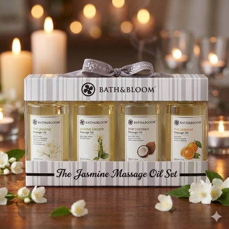 Jasmine massage oil gift set