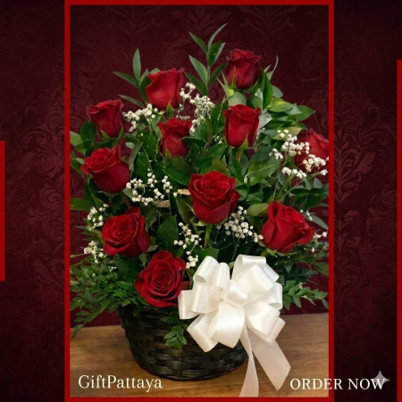 BASKET OF FLOWERS 39 - 8 Basket of Flowers 39 | Fresh Flower Baskets