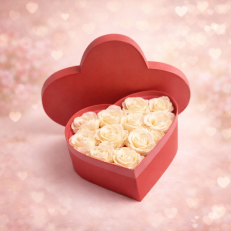 12 roses in box - 8 12 Roses in a Box | Valentijnsdag Cadeaus