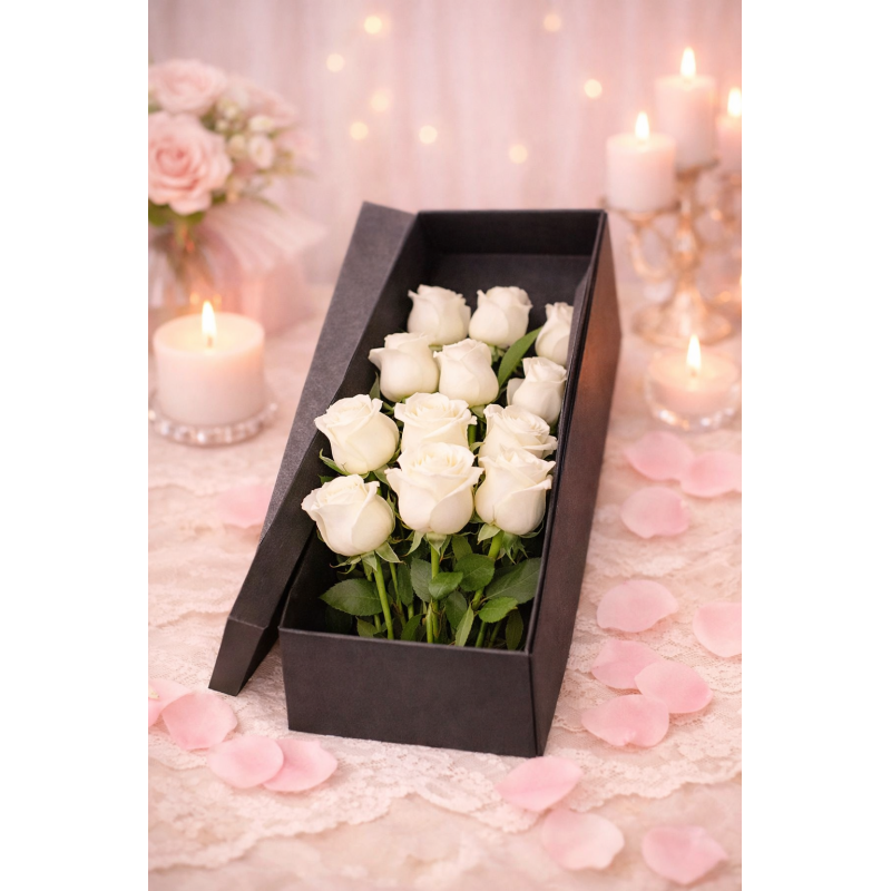 rose in box - 9 لعيد الحب - تسوق الآن!فاجئ أحبائك في يوم عيد الحب هذا مع وردة مذهلة في علبة. مزيج مثالي من الأناقة والرومانسية ل