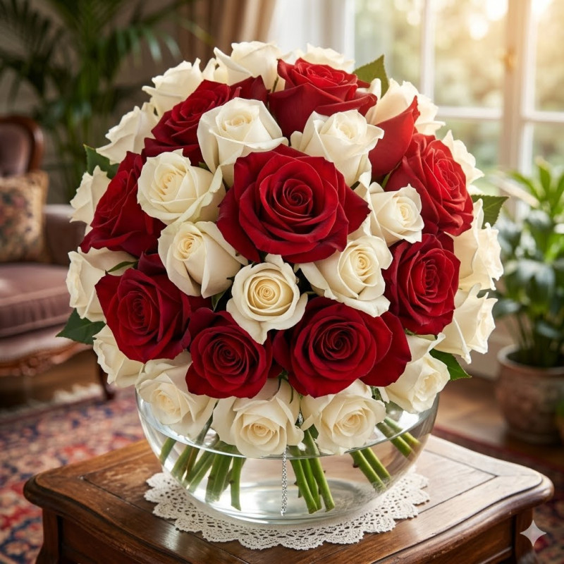 Mixed Roses Rayong - 1 Mixed Roses Rayong – Mixed Rose DeliveryMixed roses delivered in Rayong.