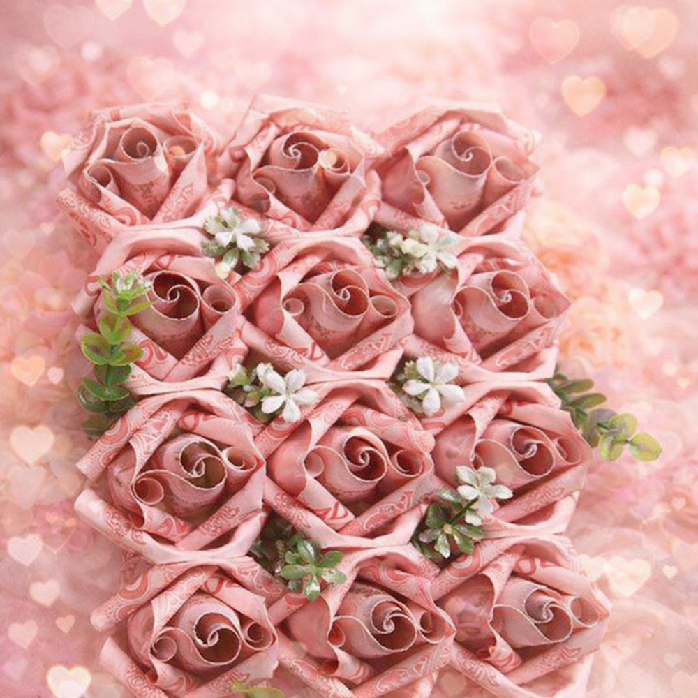 Money rose bouquet floral arrangement