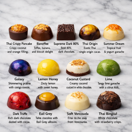  Create Your Custom Praline Box Chocolate - Foto 2