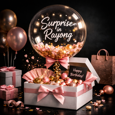 Luxury birthday gift box set