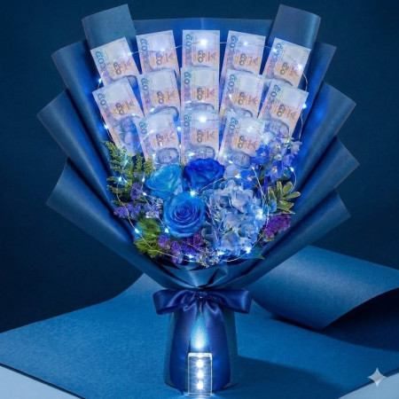  Money Bouquet Rayong – 13 Notes Classic Style MONEY GIFT - Foto 1