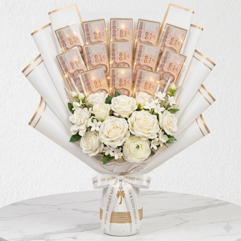  Money Bouquet Rayong – LED Luxury Edition MONEY GIFT - Foto 1