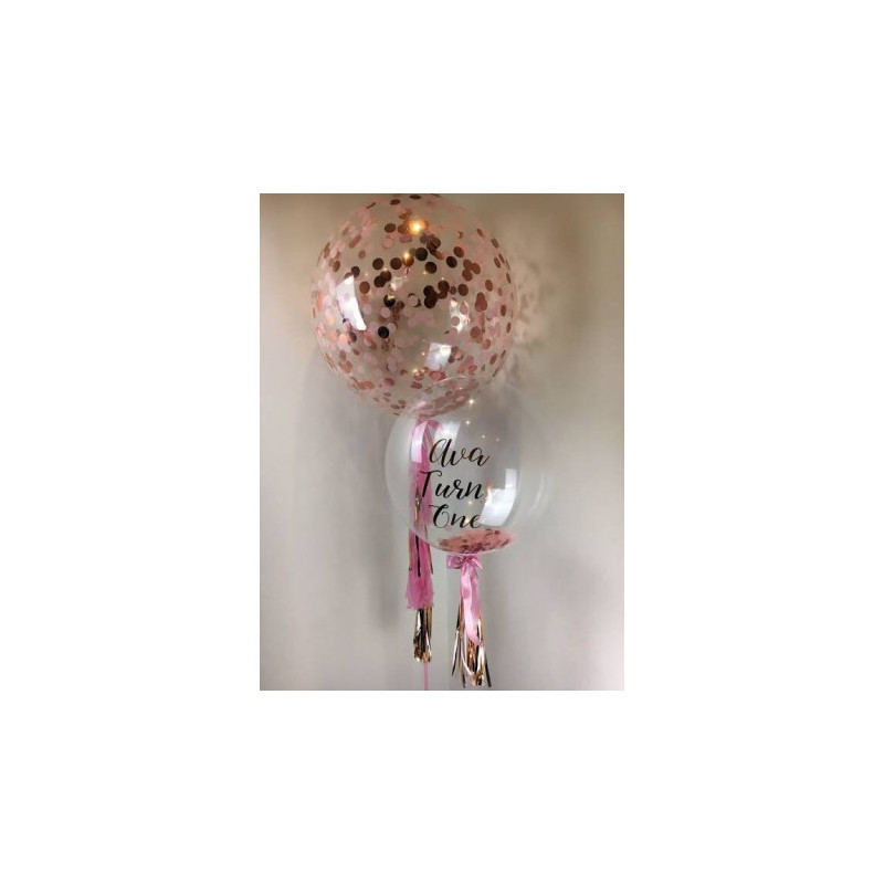 Rose Gold Balloon Bouquet - 1