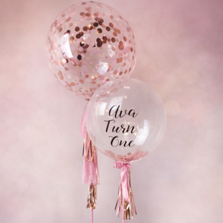 Rose Gold Balloon Bouquet - 2
