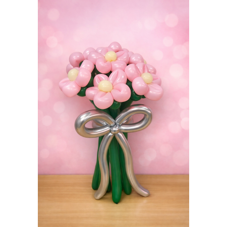  Pink Blush Daisies Bouquet BALLOONS - Foto 1