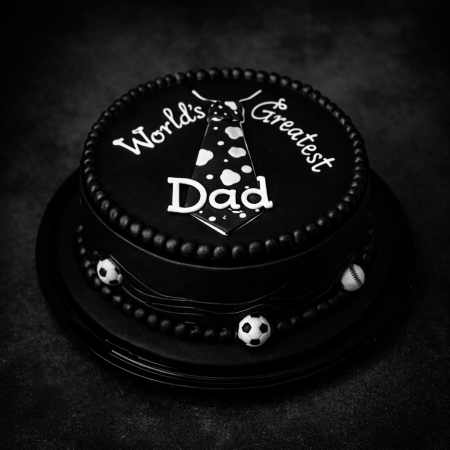 Tuxedo Fudge Cake 0.5lb - 1 