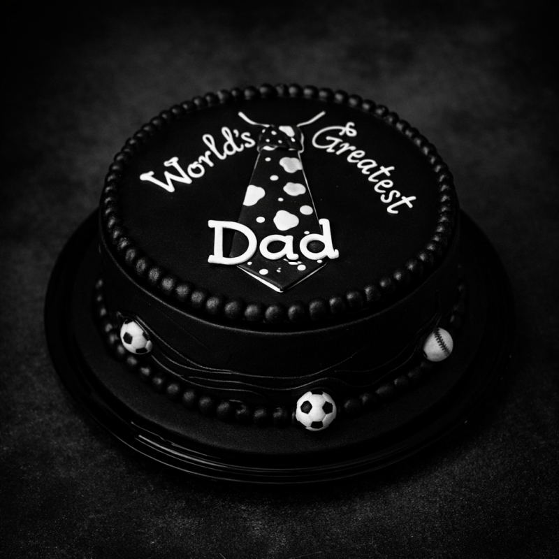 Tuxedo Fudge Cake 0.5lb - 1 