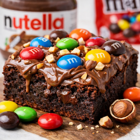 Brownie Nutella M&M - 1 