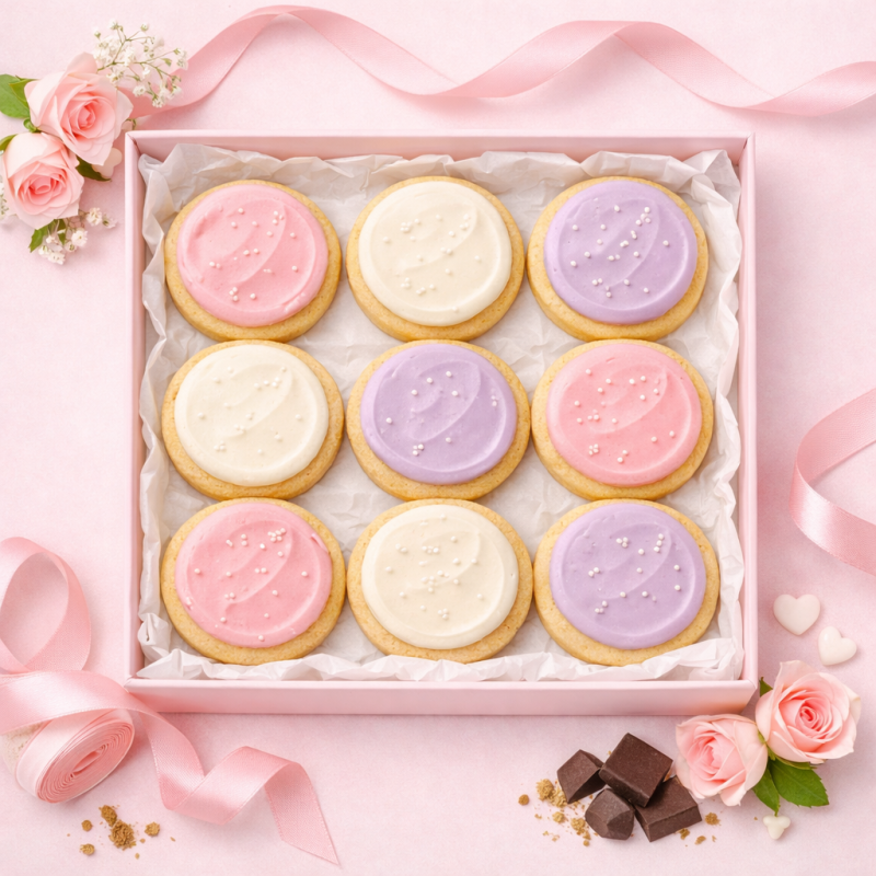 Frosted Sugar Cookies Box - 1 