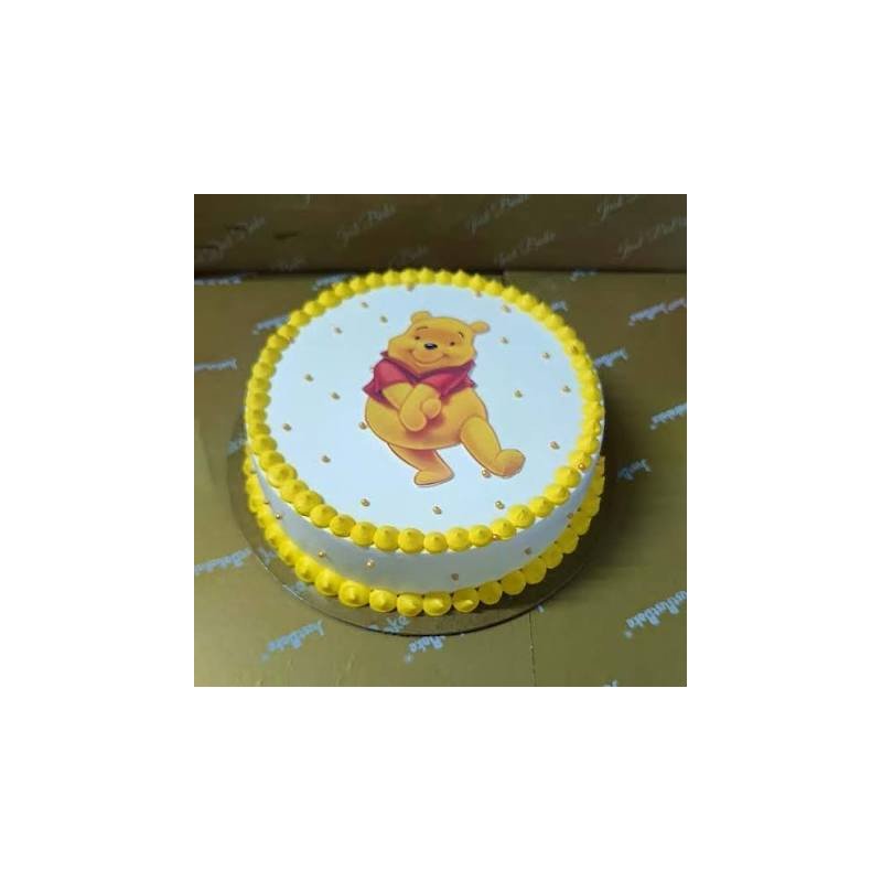 Pooh Bear Cake 1lb - 1 