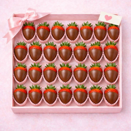 Chocolate Strawberries Box 25 - 1 