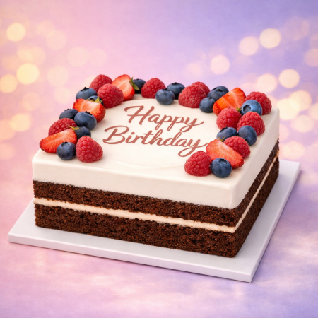 Berry Brownie Cake 2lb - 1 