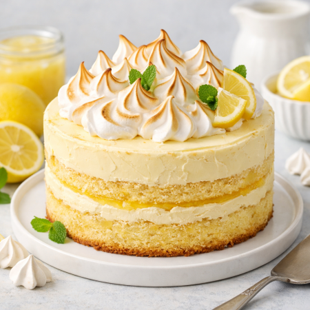 Lemon Meringue Cake 1lb - 1 