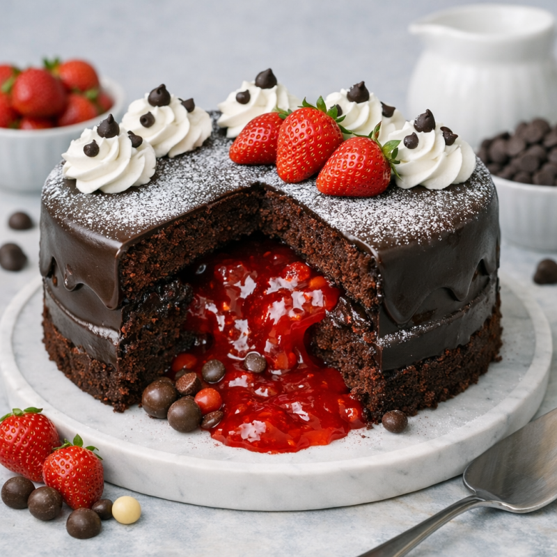 Chocolate Surprise Cake 0.5lb - 1 