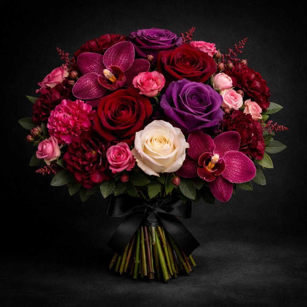 Arranjament Floral de Luxe | Mystic Allure Bouquet