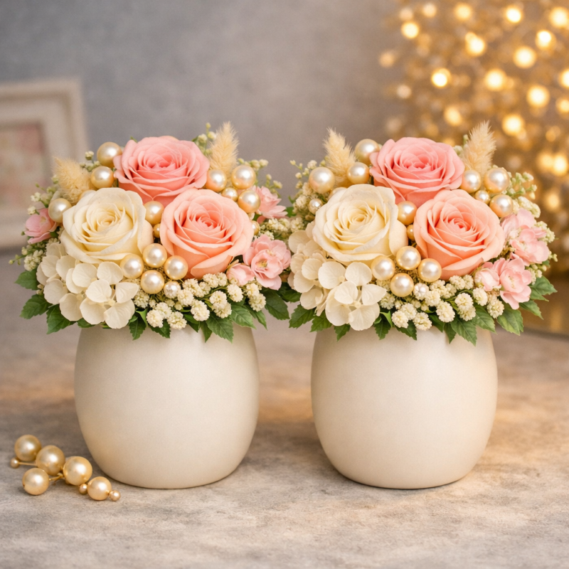 Σετ Τεχνητών Λουλουδιών | Everlasting Blooms Duo