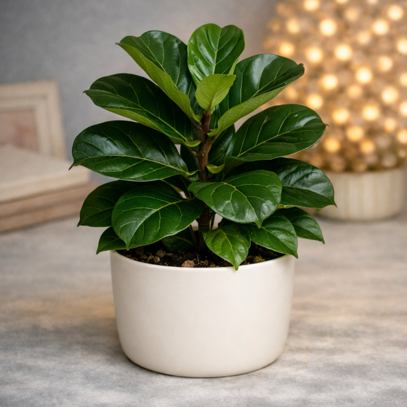 Mini Fiddle Leaf Fig plant