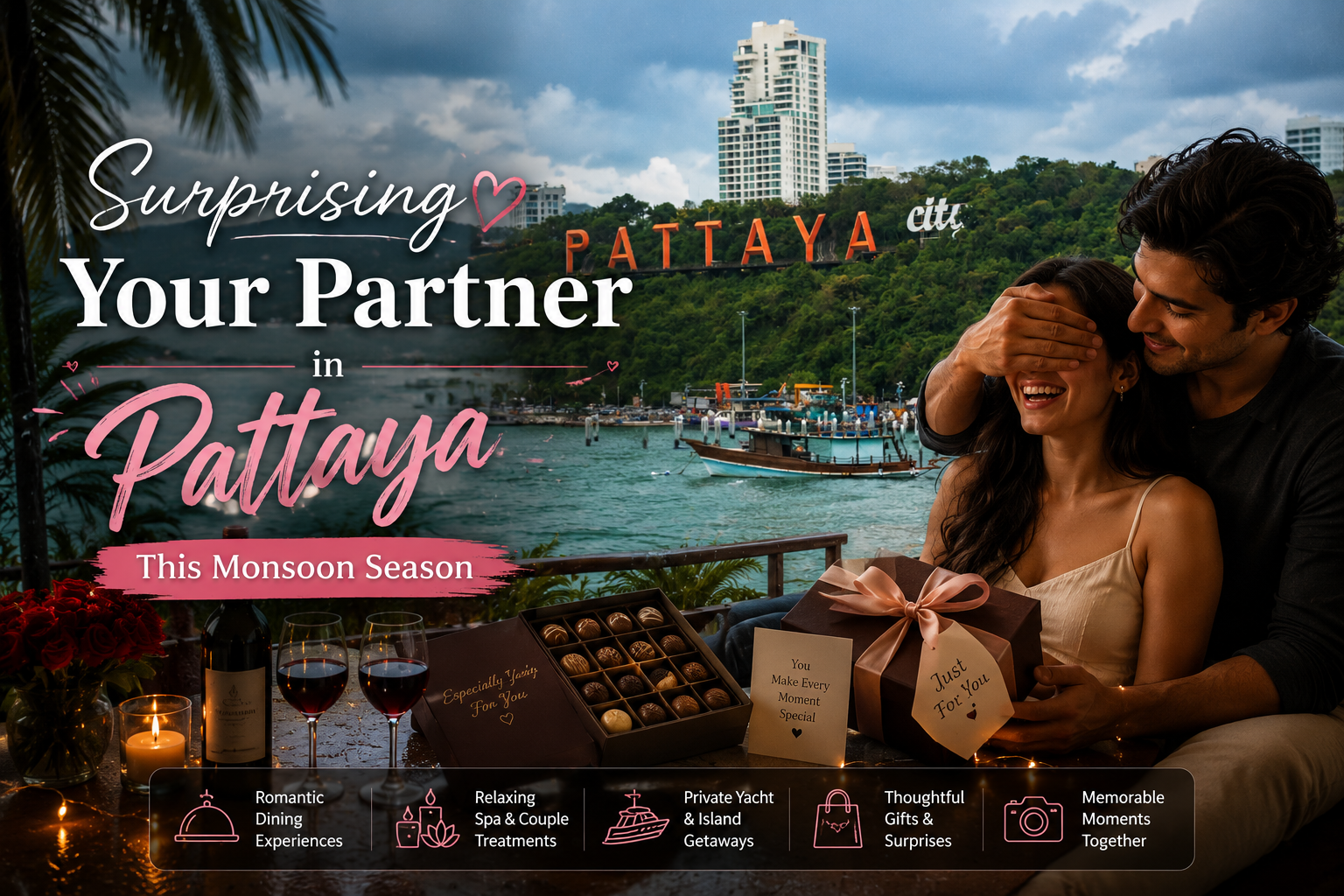 Surprising Your Partner in Pattaya This Monsoon Season