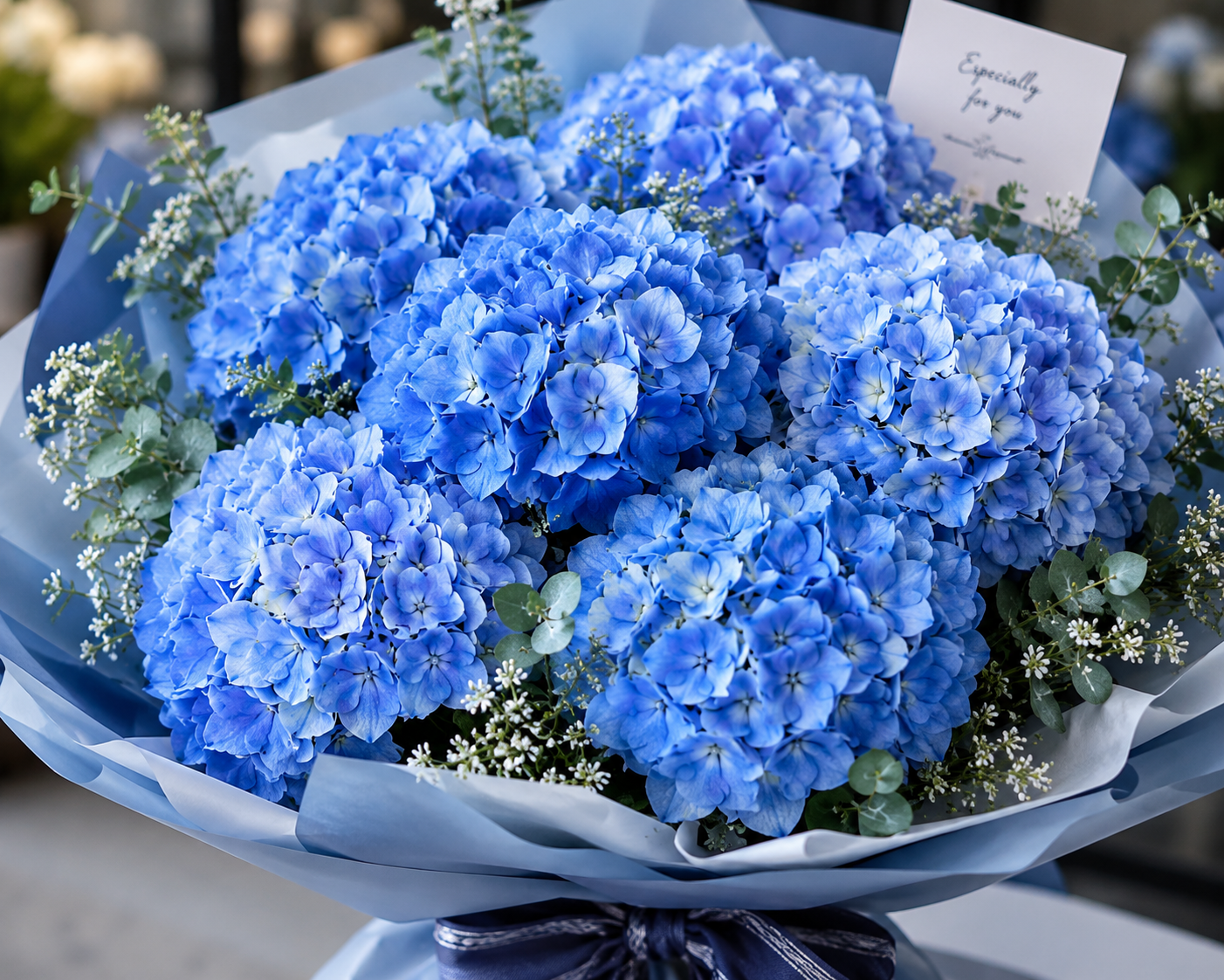 Blue Hydrangea