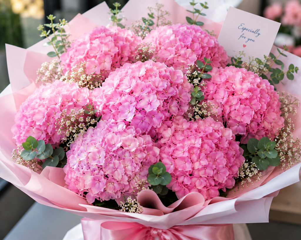 Pink Hydrangea