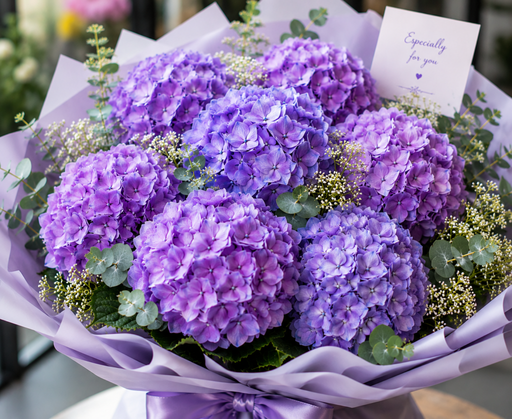Purple Hydrangea