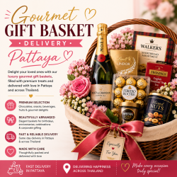 Gourmet Thai Snack Baskets Pattaya | Healthy Artisanal Gift Delivery
