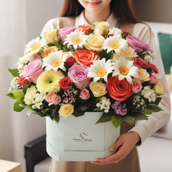 Flowers - Bouquet of Flowers | Vase of Flowers | Basket of Flowers | Rose in Box