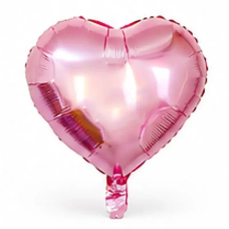 Pink Heart Balloons 1 pc| Pattaya Delivery - 360 degree view - frame 1 of 36