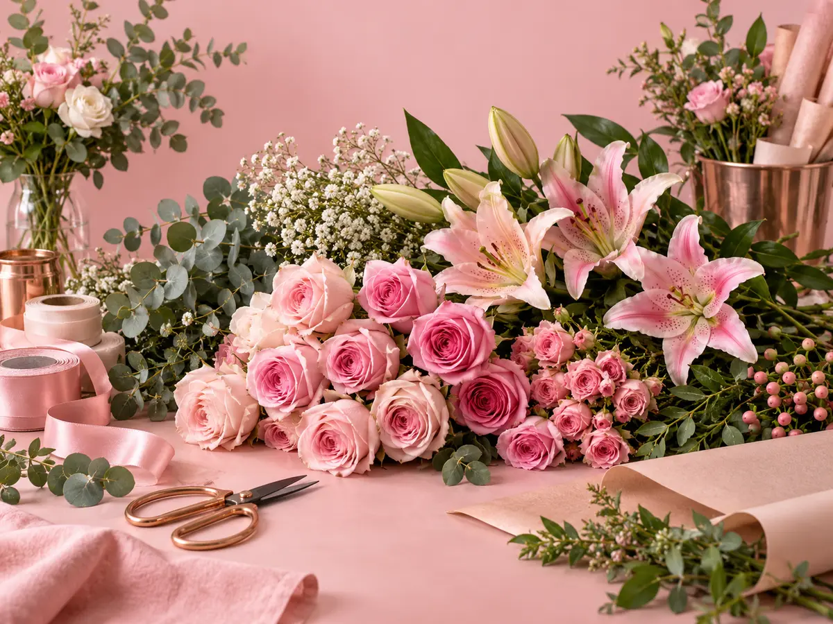 flower arranging workshop in Pattaya!